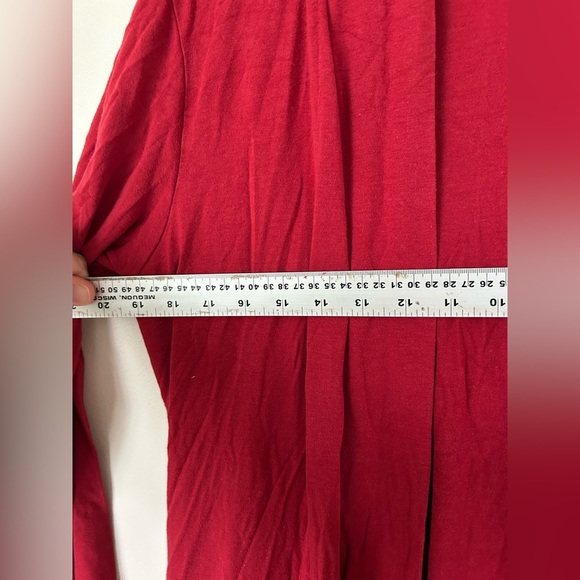 SMASH + TESS ARDEN BELTED DRESS | BURGANDY Size Small - Picture 5 of 9